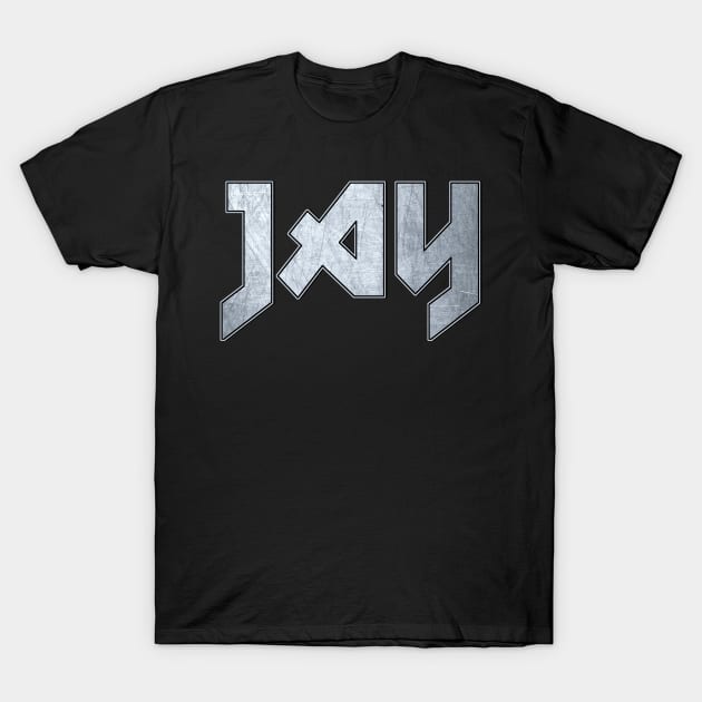 Heavy metal Jay T-Shirt by KubikoBakhar